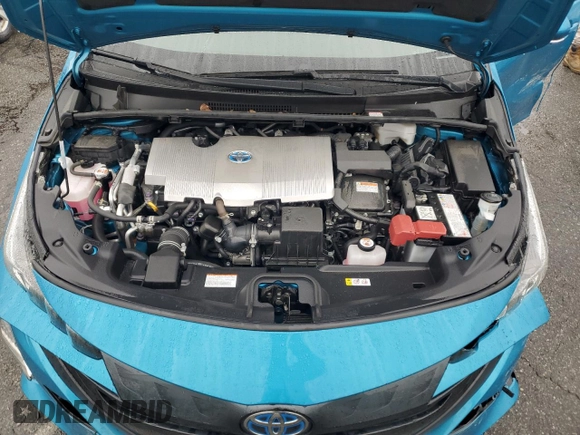 2022 Toyota Prius LE with VIN JTDKAMFP5N3225862, listed as a Copart auction lot 60134975 with 30,913 mi miles and Salvage title. Bid and sale history available at DreamBid. Image 11.