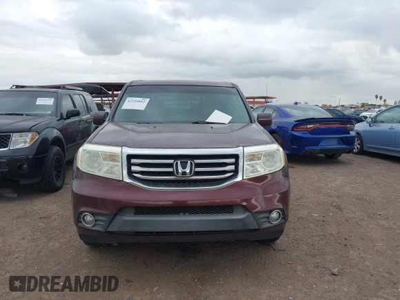 2012 Honda Pilot EX-L with VIN 5FNYF3H59CB040568, listed as a IAAI auction lot 42195882 with 211,487 mi miles and . Bid and sale history available at carsss.com. Image 6.