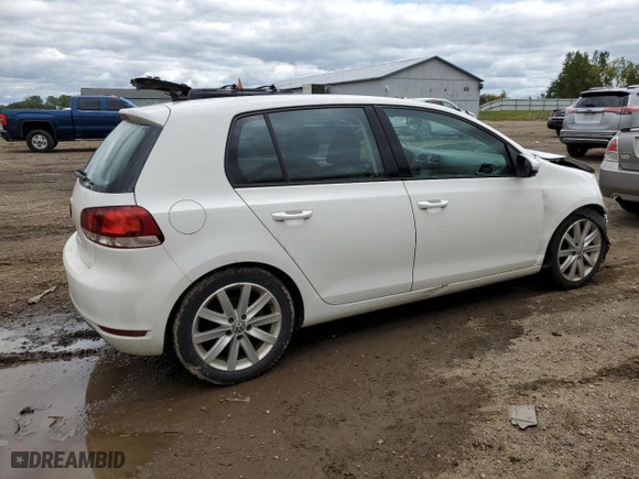 2011 Volkswagen Golf TDI with VIN WVWNM7AJ8BW172254, listed as a Copart auction lot 69483344 with 0 mi miles and Clean Title. Bid and sale history available at carsss.com. Image 3.