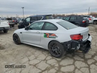 2021 BMW M2 Competition with VIN WBS2U7C08M7J70601, listed as a Copart auction lot 81512443 with 11,570 mi miles. Bid and sale history available at carsss.com. Image 2.