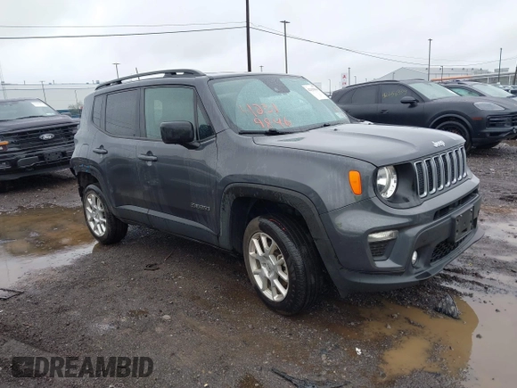 2023 Jeep Renegade Upland with VIN ZACNJDB18PPP62252, listed as a IAAI auction lot 42319846 with 11,831 mi miles and . Bid and sale history available at DreamBid. Image 1.