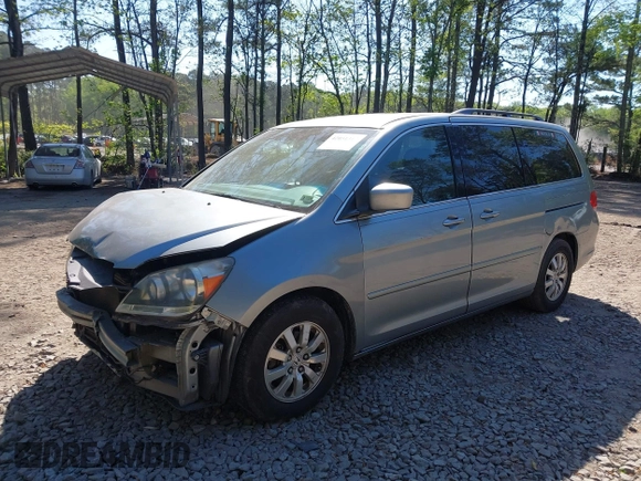 2008 Honda Odyssey EX with VIN 5FNRL38428B067056, listed as a IAAI auction lot 42051312 with 199,405 mi miles. Bid and sale history available at carsss.com. Image 18.