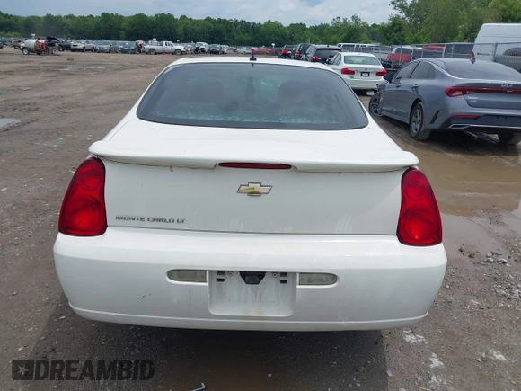 2006 Chevrolet Monte Carlo LT 3.5L with VIN 2G1WM15K369389531, listed as a IAAI auction lot 42566900 with 93,786 mi miles and . Bid and sale history available at DreamBid. Image 16.