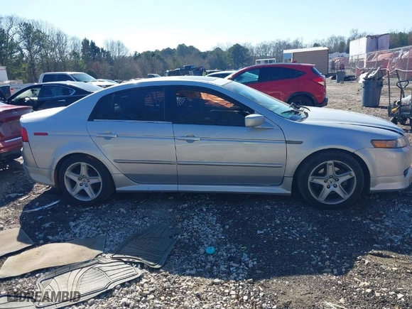 2005 Acura TL with VIN 19UUA66235A052185, listed as a IAAI auction lot 41496963 with 1 mi miles. Bid and sale history available at carsss.com. Image 13.
