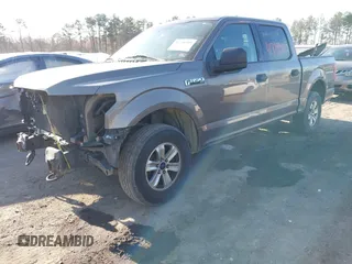 2018 Ford F-150 XL with VIN 1FTEW1E50JFC64090, listed as a IAAI auction lot 41738505 with 185,618 mi miles. Bid and sale history available at carsss.com. Image 2.
