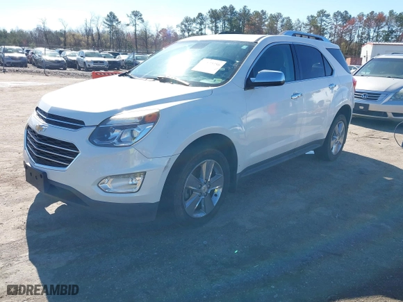 2016 Chevrolet Equinox LTZ with VIN 2GNALDEK8G1128022, listed as a IAAI auction lot 41843786 with 123,538 mi miles. Bid and sale history available at carsss.com. Image 17.