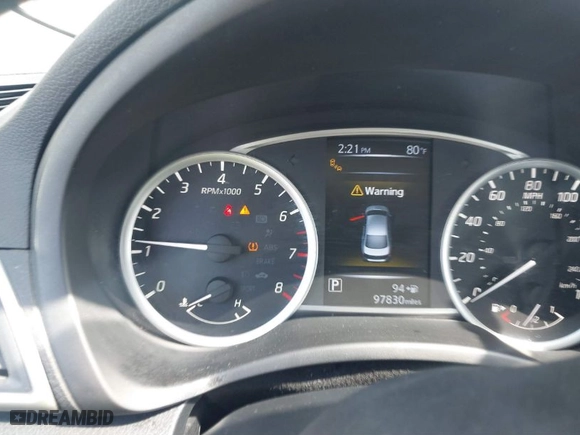 2016 Nissan Sentra S with VIN 3N1AB7AP3GY302436, listed as a IAAI auction lot 41825909 with 97,830 mi miles. Bid and sale history available at carsss.com. Image 7.