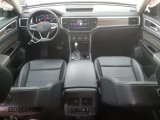 2021 Volkswagen Atlas SEL with VIN 1V2ER2CAXMC558114, listed as a Copart auction lot 55573455 with 49,296 mi miles and Salvage title. Bid and sale history available at DreamBid. Image 8.