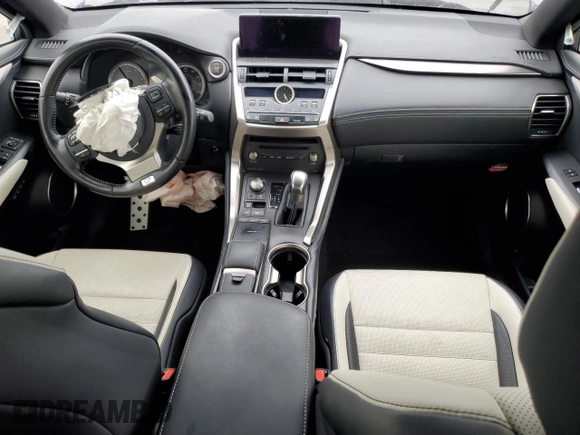 2021 Lexus NX 300 F Sport с VIN JTJSARBZ7M2188657, выставлен на аукционе Copart как лот 56019735 с пробегом Не указан миль и Списание • Salvage title. История ставок и продаж доступна на DreamBid. Изображение 8.