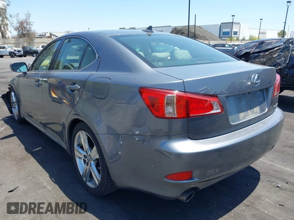 2012 Lexus IS 250 with VIN JTHBF5C25C2101995, listed as a IAAI auction lot 42315773 with 134,453 mi miles and . Bid and sale history available at DreamBid. Image 3.