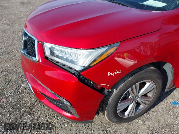 2020 Acura MDX with VIN 5J8YD4H33LL033270, listed as a IAAI auction lot 42542829 with 58,626 mi miles and . Bid and sale history available at DreamBid. Image 6.