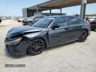 2022 Honda Civic Sport z VIN 2HGFE2F50NH539250, wystawiony jako Copart lot #57453885 z przebiegiem 67 614 mil mil oraz Szkoda całkowita • Salvage title. Historia ofert i sprzedaży dostępna na DreamBid. Obrazek 1.