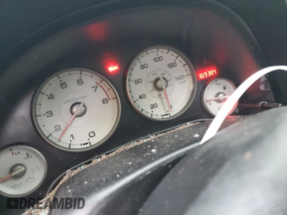2006 Acura RSX with VIN JH4DC53846S000389, listed as a Copart auction lot 42137885 with 169,384 mi miles and Salvage Title. Bid and sale history available at DreamBid. Image 9.