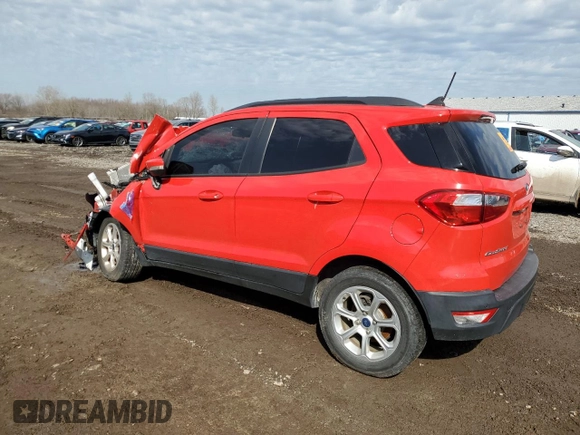 2020 Ford EcoSport SE z VIN MAJ3S2GE6LC320808, wystawiony jako Copart lot #48477205 z przebiegiem Nie podano mil oraz Tytuł czysty. Historia ofert i sprzedaży dostępna na DreamBid. Obrazek 2.