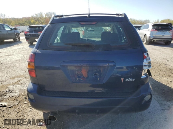 2003 Pontiac Vibe with VIN 5Y2SL62853Z483068, listed as a Copart auction lot 77193354 with 48,704 mi miles and Salvage Title. Bid and sale history available at carsss.com. Image 6.