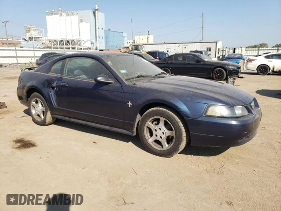 2003 Ford Mustang Standard with VIN 1FAFP40493F304922, listed as a Copart auction lot 71945294 with 217,293 mi miles and Salvage Title. Bid and sale history available at carsss.com. Image 4.