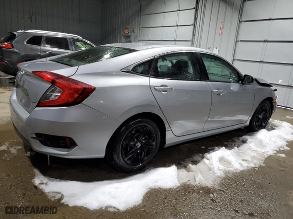 2017 Honda Civic Sedan LX with VIN 19XFC2F58HE056898, listed as a Copart auction lot 44217215 with 52,397 mi miles and Salvage Title. Bid and sale history available at carsss.com. Image 3.