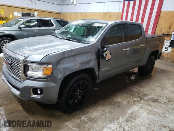 2019 GMC Canyon 4WD Denali with VIN 1GTG6EEN1K1360440, listed as a Copart auction lot 42479845 with 79,200 mi miles and Clean Title. Bid and sale history available at carsss.com. Image 1.
