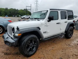 2019 Jeep Wrangler Unlimited Sport z VIN 1C4HJXDG4KW650546, wystawiony jako Copart lot #56553155 z przebiegiem 60 286 mil mil oraz Szkoda całkowita • Salvage title. Historia ofert i sprzedaży dostępna na DreamBid. Obrazek 1.