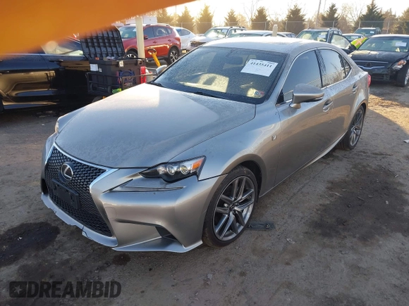 2015 Lexus IS 250 with VIN JTHCF1D2XF5029660, listed as a IAAI auction lot 41435411 with 82,600 mi miles and . Bid and sale history available at DreamBid. Image 17.