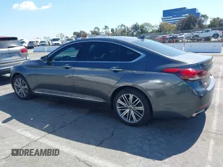 2018 Genesis G80 3.8L z VIN KMHGN4JEXJU283935, wystawiony jako IAAI lot #41750441 z przebiegiem 70 165 mil mil oraz . Historia ofert i sprzedaży dostępna na DreamBid. Obrazek 14.