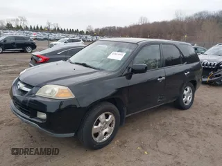 2005 Acura MDX with VIN 2HNYD18235H528356, listed as a IAAI auction lot 41815304 with 170,385 mi miles. Bid and sale history available at carsss.com. Image 2.