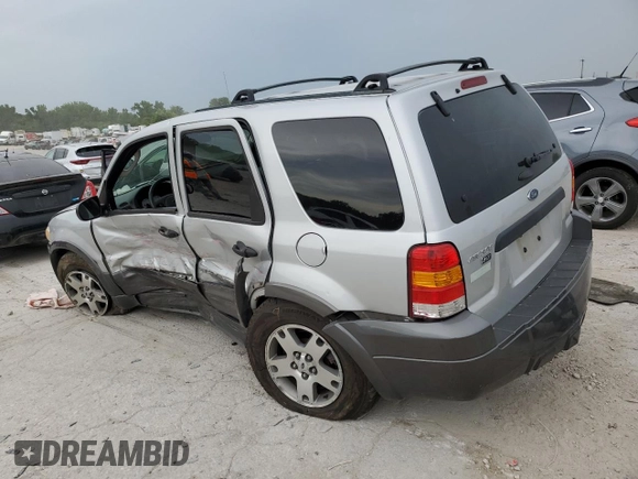 2005 Ford Escape XLT with VIN 1FMYU93165KA25072, listed as a Copart auction lot 61224855 with Not provided miles and Salvage title. Bid and sale history available at DreamBid. Image 2.