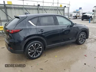 2022 Mazda CX-5 2.5 S Premium Plus Package with VIN JM3KFBEM9N1608624, listed as a Copart auction lot 50774605 with 25,323 mi miles and Salvage Title. Bid and sale history available at carsss.com. Image 3.
