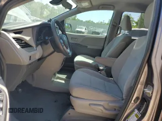 2019 Toyota Sienna L with VIN 5TDZZ3DC1KS991616, listed as a Copart auction lot 52879285 with Not Provided miles and Salvage Title. Bid and sale history available at DreamBid. Image 7.