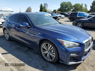 2020 Infiniti Q50 3.0t SPORT with VIN JN1EV7AP4LM208572, listed as a Copart auction lot 49239485 with 70,735 mi miles and Salvage Title. Bid and sale history available at carsss.com. Image 4.