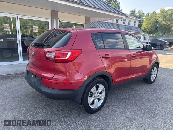 2013 Kia Sportage LX with VIN KNDPB3A26D7461145, listed as a IAAI auction lot 42769820 with 166,032 mi miles and . Bid and sale history available at DreamBid. Image 4.
