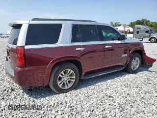 2019 Chevrolet Tahoe LT z VIN 1GNSKBKC1KR395673, wystawiony jako Copart lot #56041725 z przebiegiem 59 766 mil mil oraz Szkoda całkowita • Salvage title. Historia ofert i sprzedaży dostępna na DreamBid. Obrazek 3.
