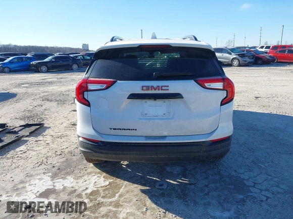 2022 GMC Terrain SLE with VIN 3GKALMEV8NL239768, listed as a IAAI auction lot 41574669 with 23,160 mi miles. Bid and sale history available at carsss.com. Image 15.