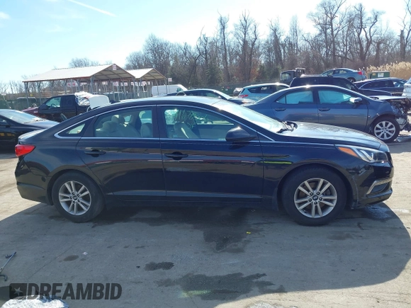 2015 Hyundai Sonata 2.4L SE with VIN 5NPE24AF8FH231881, listed as a IAAI auction lot 41678506 with 74,261 mi miles. Bid and sale history available at carsss.com. Image 13.