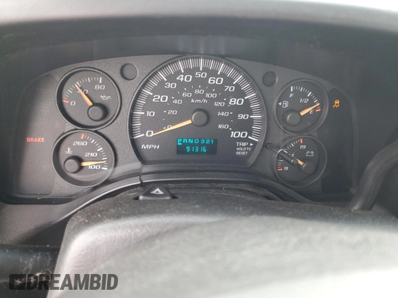 2006 Chevrolet Express Passenger with VIN 1GAHG39U561269015, listed as a Copart auction lot 46694605 with 91,316 mi miles and Clean title. Bid and sale history available at DreamBid. Image 9.