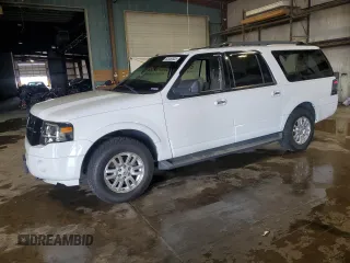 2014 Ford Expedition Max XLT with VIN 1FMJK1J55EEF02541, listed as a Copart auction lot 62850535 with 193,130 mi miles and Salvage title. Bid and sale history available at DreamBid. Image 1.