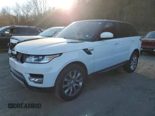 2016 Land Rover Range Rover Sport V6 HSE with VIN SALWR2VF6GA561700, listed as a Copart auction lot 78810774 with 85,414 mi miles and Non Repairable. Bid and sale history available at carsss.com. Image 1.