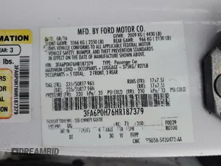 2017 Ford Fusion SE with VIN 3FA6P0H76HR187379, listed as a Copart auction lot 43791035 with 144,537 mi miles and Salvage Title. Bid and sale history available at carsss.com. Image 12.