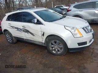 2015 Cadillac SRX Luxury Collection with VIN 3GYFNBE34FS586823, listed as a IAAI auction lot 41554760 with 176,425 mi miles and . Bid and sale history available at carsss.com. Image 1.