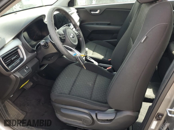 2021 Kia Rio LX with VIN 3KPA24AD0ME428803, listed as a Copart auction lot 49129705 with 37,727 mi miles and Salvage Title. Bid and sale history available at carsss.com. Image 7.