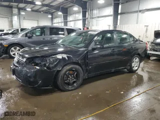 2007 Chevrolet Malibu LT w/2LT with VIN 1G1ZT58N37F172907, listed as a Copart auction lot 46429295 with 124,195 mi miles and Salvage Title. Bid and sale history available at carsss.com. Image 1.