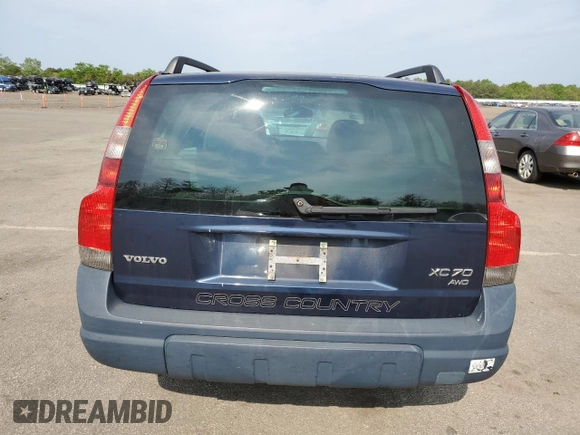 2004 Volvo V70 XC Cross Country z VIN YV1SZ59H141163089, wystawiony jako Copart lot #59622665 z przebiegiem 95 522 mil mil oraz Czysty tytuł • Clean title. Historia ofert i sprzedaży dostępna na DreamBid. Obrazek 6.
