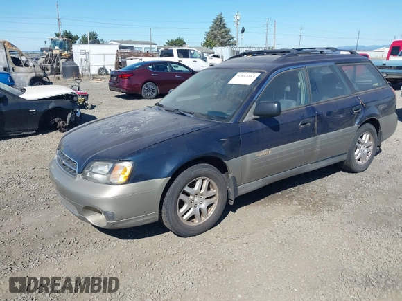 2002 Subaru Legacy Outback with VIN 4S3BH665826660522, listed as a IAAI auction lot 42813113 with 169,773 mi miles and . Bid and sale history available at DreamBid. Image 2.