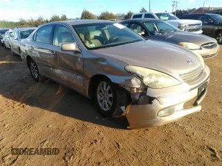 2004 Lexus ES 350 with VIN JTHBA30G145042530, listed as a IAAI auction lot 41212924 with Not Provided miles and . Bid and sale history available at DreamBid. Image 1.