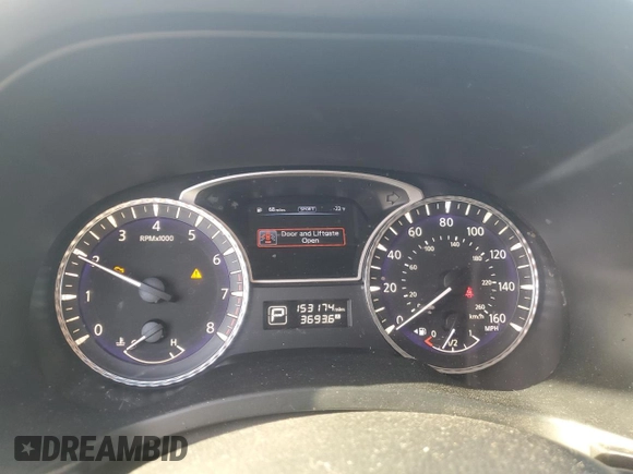 2014 Infiniti QX60 with VIN 5N1AL0MM9EC526329, listed as a Copart auction lot 47194075 with 153,174 mi miles and Salvage Title. Bid and sale history available at carsss.com. Image 9.