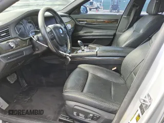 2013 BMW 7 Series 740Li with VIN WBAYE4C51DD137026, listed as a Copart auction lot 54016125 with 131,879 mi miles and Clean title. Bid and sale history available at DreamBid. Image 7.