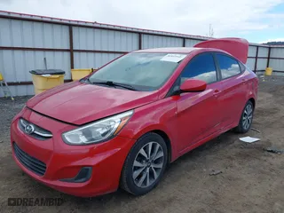 2017 Hyundai Accent SE with VIN KMHCT4AE5HU349418, listed as a IAAI auction lot 41819609 with 112,500 mi miles. Bid and sale history available at carsss.com. Image 2.