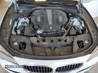 2014 BMW 7 Series ALPINA B7 with VIN WBAYE8C57ED780697, listed as a Copart auction lot 81614434 with 52,214 mi miles and Salvage Title. Bid and sale history available at carsss.com. Image 11.