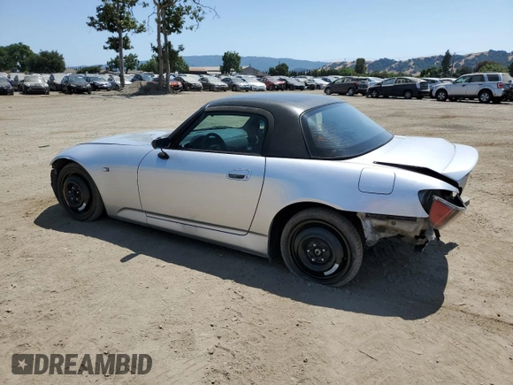 2002 Honda S2000 z VIN JHMAP11442T000235, wystawiony jako Copart lot #59429155 z przebiegiem 142 845 mil mil oraz Szkoda całkowita • Salvage title. Historia ofert i sprzedaży dostępna na DreamBid. Obrazek 2.