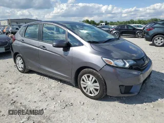 2017 Honda Fit LX with VIN 3HGGK5H51HM709973, listed as a Copart auction lot 58587945 with 62,680 mi miles and Salvage title. Bid and sale history available at DreamBid. Image 4.